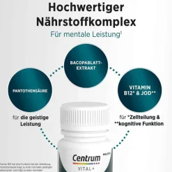 Outlet Centrum Vital + Mentale Leistung Kapseln, 30 St