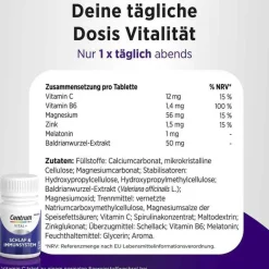 Clearance Centrum Vital + Schlaf & Immunsystem Tabletten, 30 St