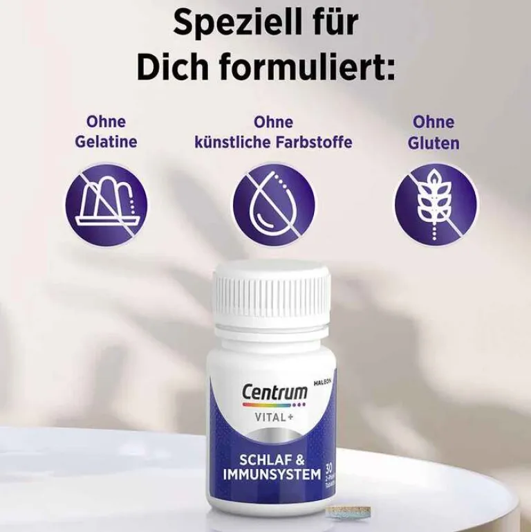 Clearance Centrum Vital + Schlaf & Immunsystem Tabletten, 30 St