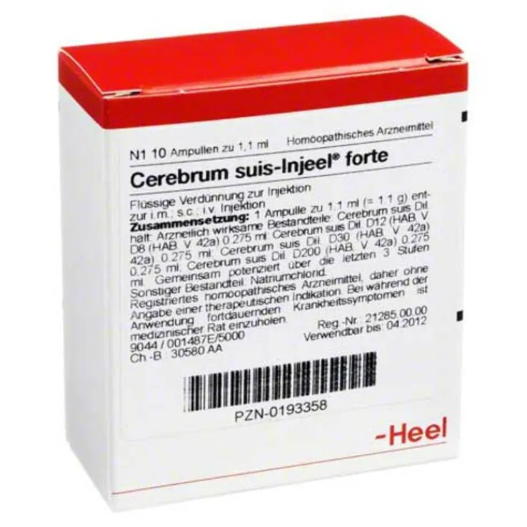 Cerebrum Suis Injeel forte Ampullen, 10 St