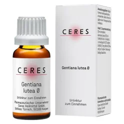Hot Ceres Gentiana lutea Urtinktur, 20 ml