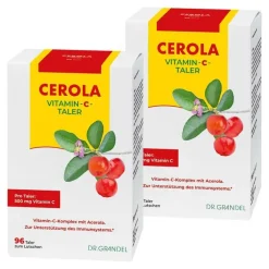 Online Vitamin C Taler Grandel, 2x96 St Vitamin C (Ascorbinsäure)