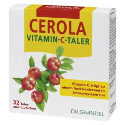 Discount Cerola Vitamin C Taler Grandel, 32 St Vitamin C (Ascorbinsäure)