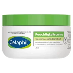 Cetaphil Feuchtigkeitscreme für trockene, empfindliche Haut, 250 g