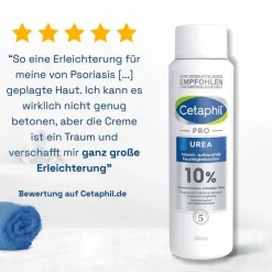 Sale Cetaphil Pro Urea 10% intensiv aufbauende Feuchtigkeitslotion, 500 ml