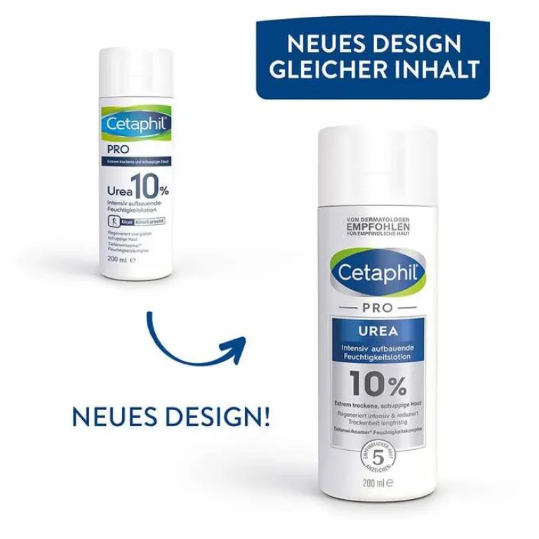New Pro Urea 10% intensiv aufbauende Feuchtigkeitslotion, 200 ml Körpermilch & Lotionen