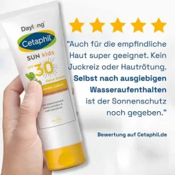 Cetaphil Sun Kids liposomale Lotion SPF 30 Sonnenschutz, 100 ml