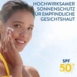New Sun sensitive Gel-Fluid SPF 50 + Sonnenschutz Gesicht, 50 ml Lsf 50+