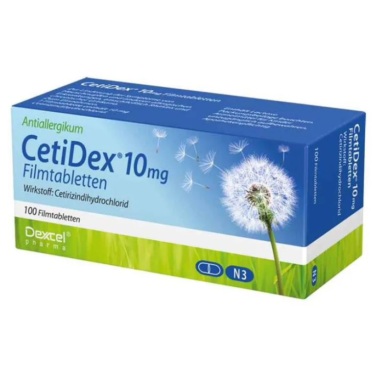 Hot 10 mg Filmtabletten, 100 St Cetirizin|Allergie Tabletten