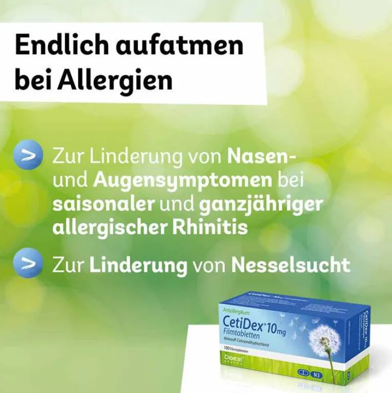 Clearance Cetidex 10 mg Filmtabletten, 20 St