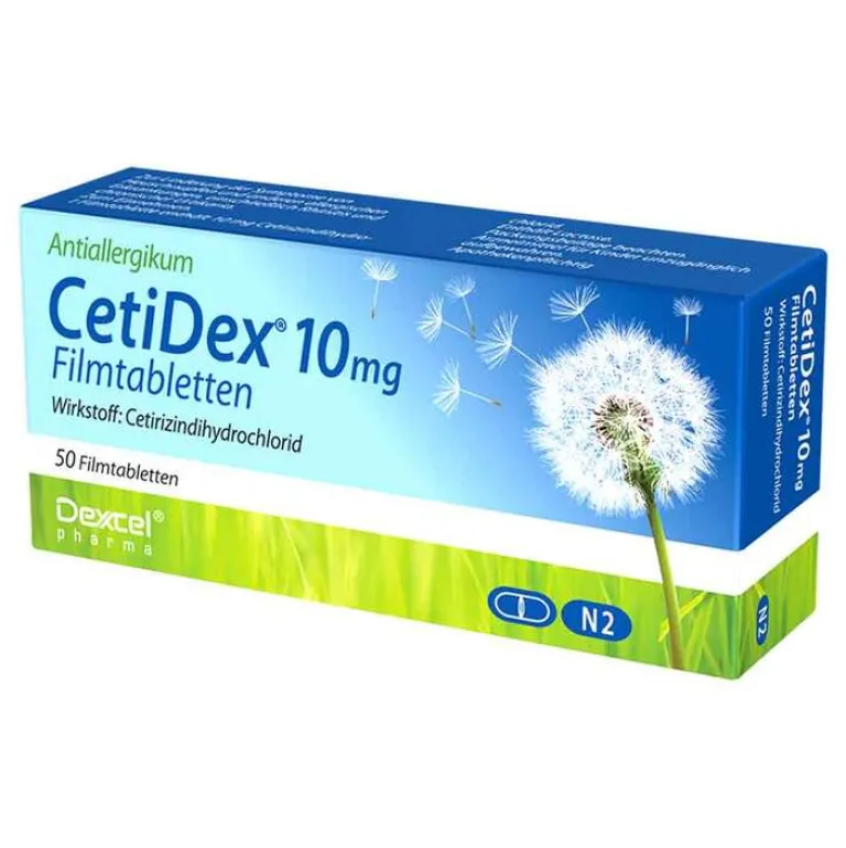 Cetidex 10 mg Filmtabletten, 50 St