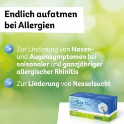 Cetidex 10 mg Filmtabletten, 50 St