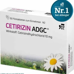 Best ADGC CETIRIZIN Filmtabletten, 50 St