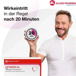 CETIRIZIN AL 10 mg Filmtabletten, 7 St
