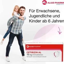 CETIRIZIN AL 10 mg Filmtabletten, 7 St