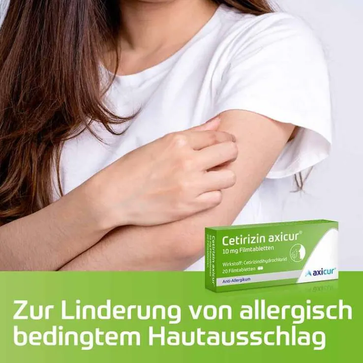 Cetirizin axicur® 10 mg Filmtabletten, 50 St