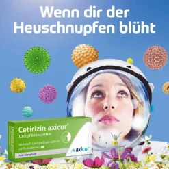Hot axicur Cetirizin ® 10 mg Filmtabletten, 100 St
