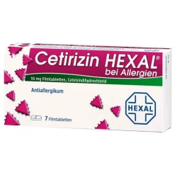 Sale Hexal Cetirizin Filmtabletten bei Allergien, 7 St