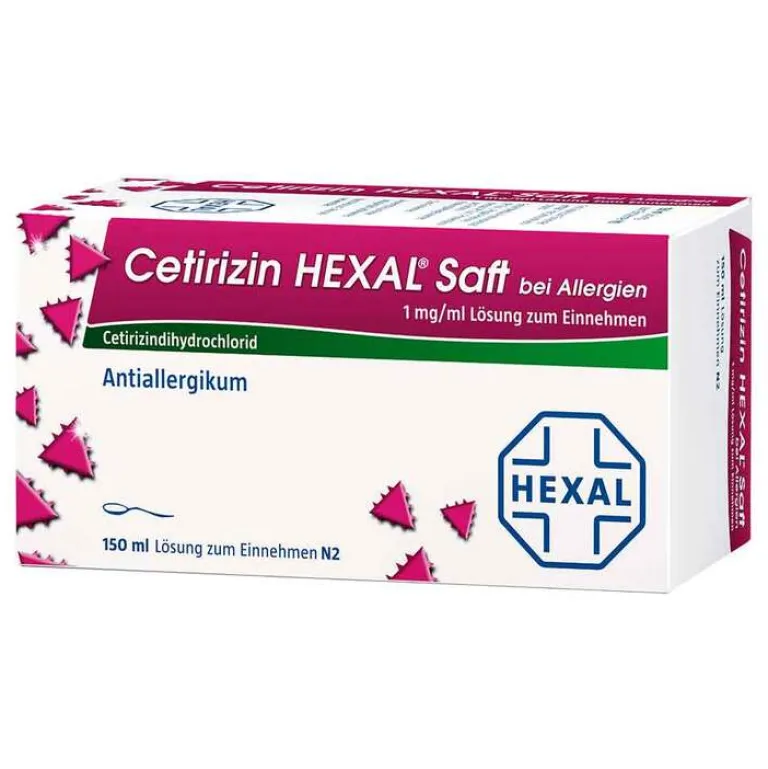 Best Cetirizin Saft bei Allergien, 150 ml Cetirizin|Allergie Medikamente