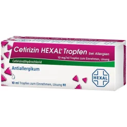 Clearance Hexal Cetirizin Tropfen bei Allergien, 10 ml