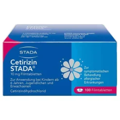 Cetirizin STADA 10 mg Filmtabletten, 100 St