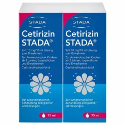 Discount Cetirizin Saft 10 mg / 10 ml, 150 ml Allergie Medikamente|Cetirizin