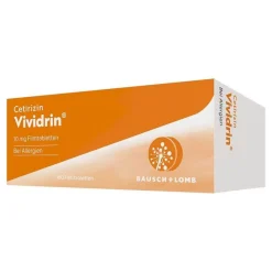 Hot Vividrin Cetirizin ® - Schnell wirksame Allergietabletten, 100 St