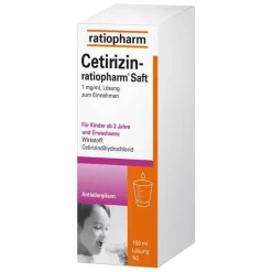 Cetirizin-ratiopharm® Saft, 150 ml