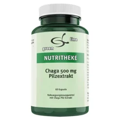 Online Chaga 500 mg Pilzextrakt Kapseln, 60 St Vitalpilze