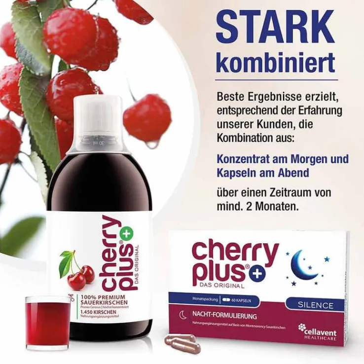 Cherryplus Das Original Silence Kapseln, 60 St