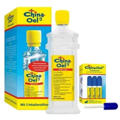 Sale China Öl China Oel mit 3 Inhalatoren, 100 ml