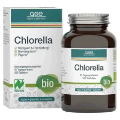 Chlorella 500 mg Bio Naturland Tabletten, 550 St Chlorella|Sonstige Bio Produkte