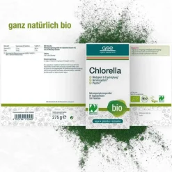 Chlorella 500 mg Bio Naturland Tabletten, 550 St Chlorella|Sonstige Bio Produkte