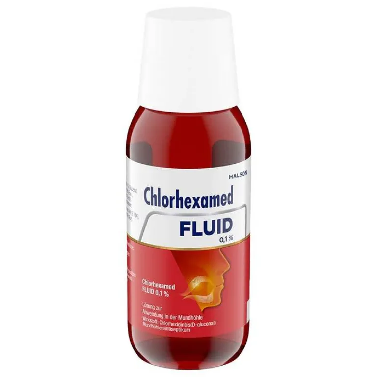 Hot Chlorhexamed ® FLUID 0,1 %, mit Chlorhexidin, 200 ml