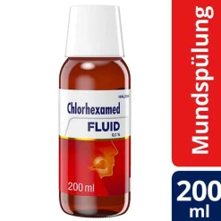 Hot Chlorhexamed ® FLUID 0,1 %, mit Chlorhexidin, 200 ml