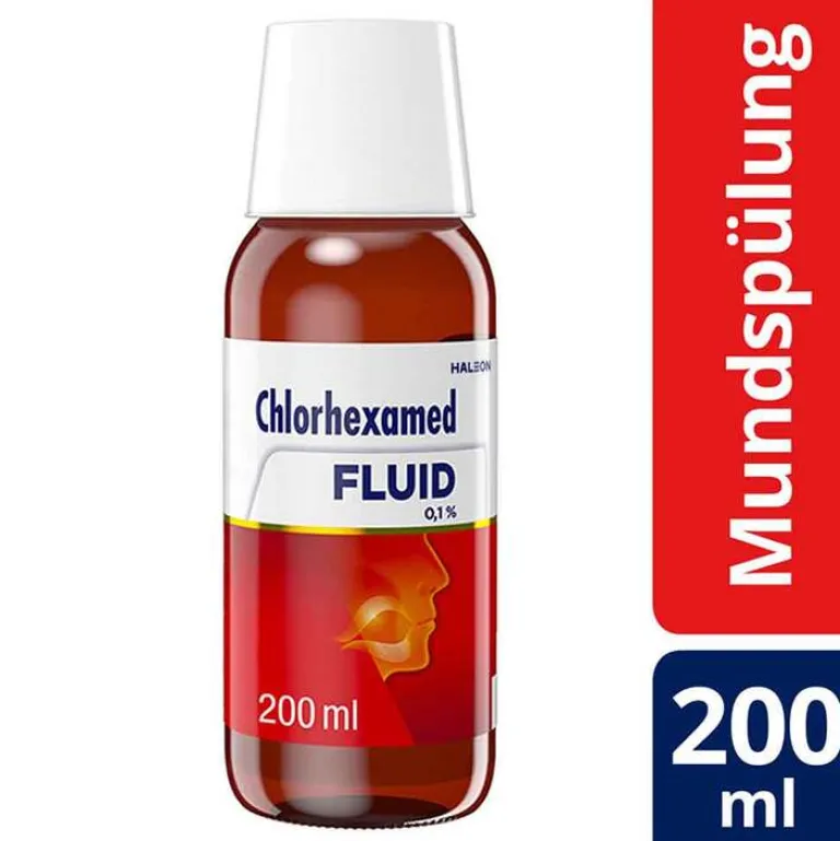Hot Chlorhexamed ® FLUID 0,1 %, mit Chlorhexidin, 200 ml