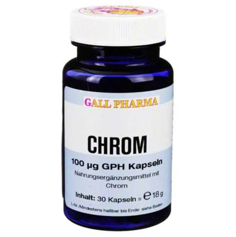 Hecht Pharma Chrom 100 µg GPH Kapseln, 30 St