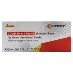 Sale 3 in 1 Selbsttest Covid-19 Antigen & Influe, 5 St Corona Schnelltest