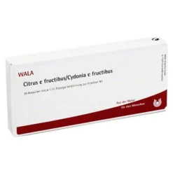 Outlet Wala Citrus E Citrus e fructib. Cydonia e fructib. Ampullen, 10X1 ml
