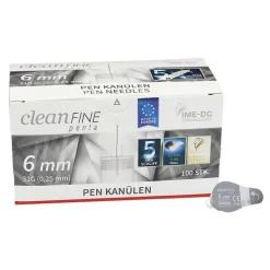 Cleanfine penta Pen Kanüle 31 G 6 mm, 100 St