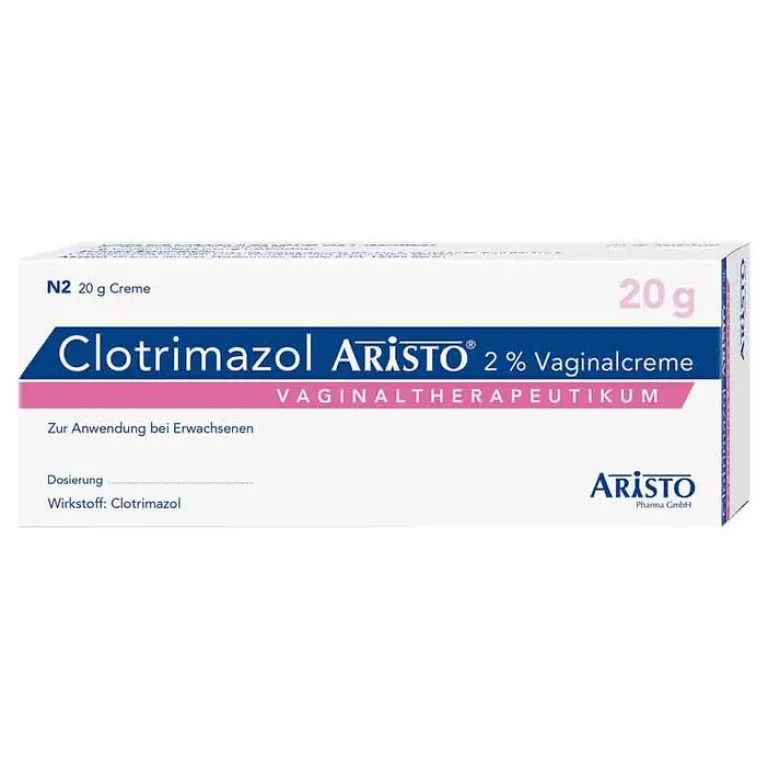 New Aristo 2% Vaginalcreme + 3 Applikator., 20 g Scheidenpilz Creme|Scheidenpilz Medikamente