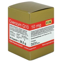 FBK Pharma Coenzym Q10 10 mg Kapseln, 60 St