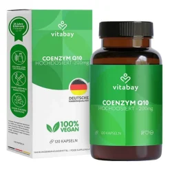 Coenzym Q10 Ubichinon Komplex 200 mg vegan Kapseln, 120 St