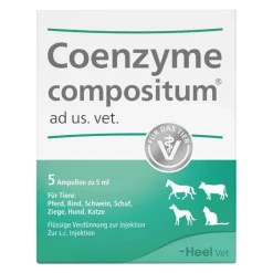 Best Coenzyme compositum® ad us. vet. Ampullen, 5X5 ml Biologische Heilmittel Heel Gmbh