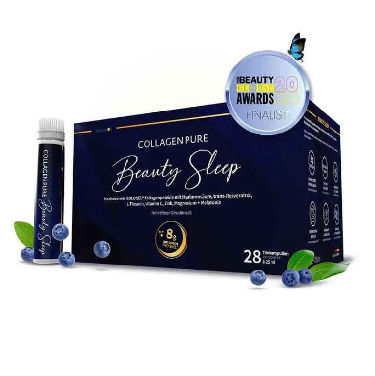 New Collagen Pure Beauty Sleep Kollagen & Melatonin, 28X25 ml Kollagen