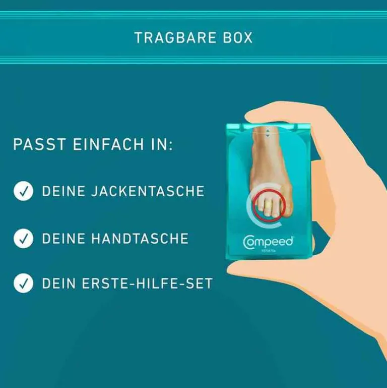 Online Compeed Blasenpflaster an den Zehen, 8 St