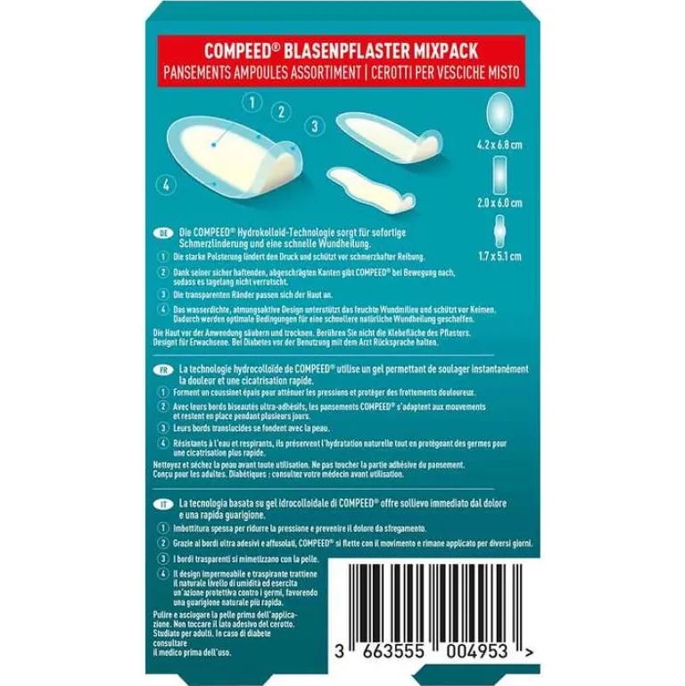 Discount Compeed ® Blasenpflaster Mixpack, 10 St