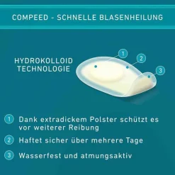Best Compeed Blasenpflaster unter den Füßen, 5 St
