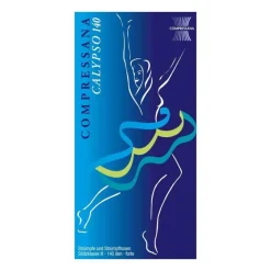 Hot Calypso 140den Kniestrümpfe schwarz Größe 3, 2 St Stütz- Und Reisestrümpfe