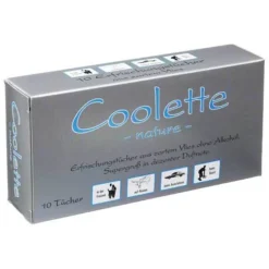 Online Coolette Nature Erfrischungstücher Vlies, 10 St Antitranspirant & Deo
